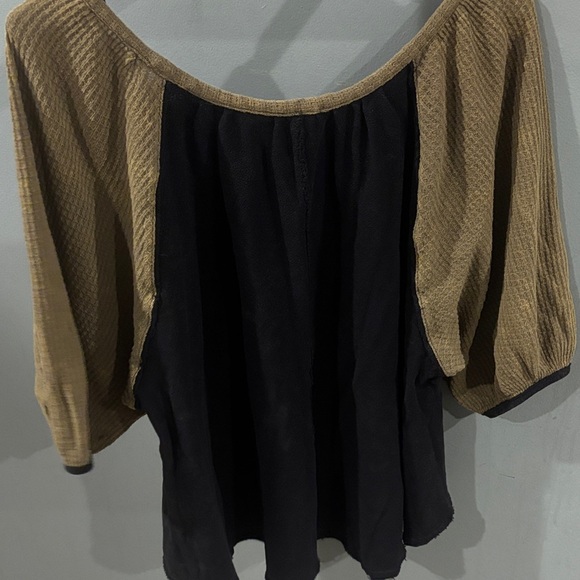 Free People womens 3/4 sleeve top size small - Picture 6 of 6